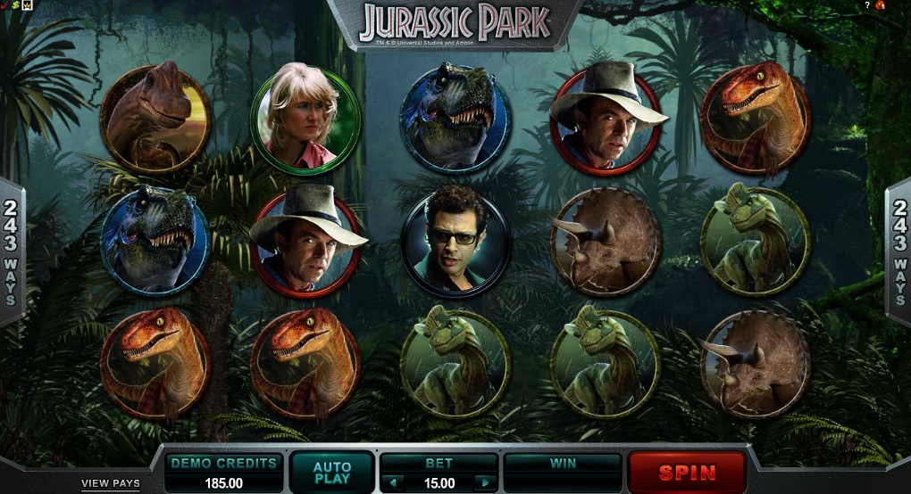 tragamonedas jurassic park